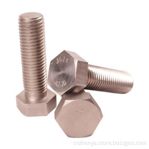 Hex Cap Screws Hex Bolt Din 933